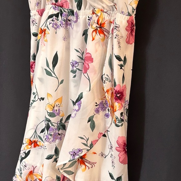 Floral Dex Mini Dress Excellent condition size Large - Picture 6 of 8